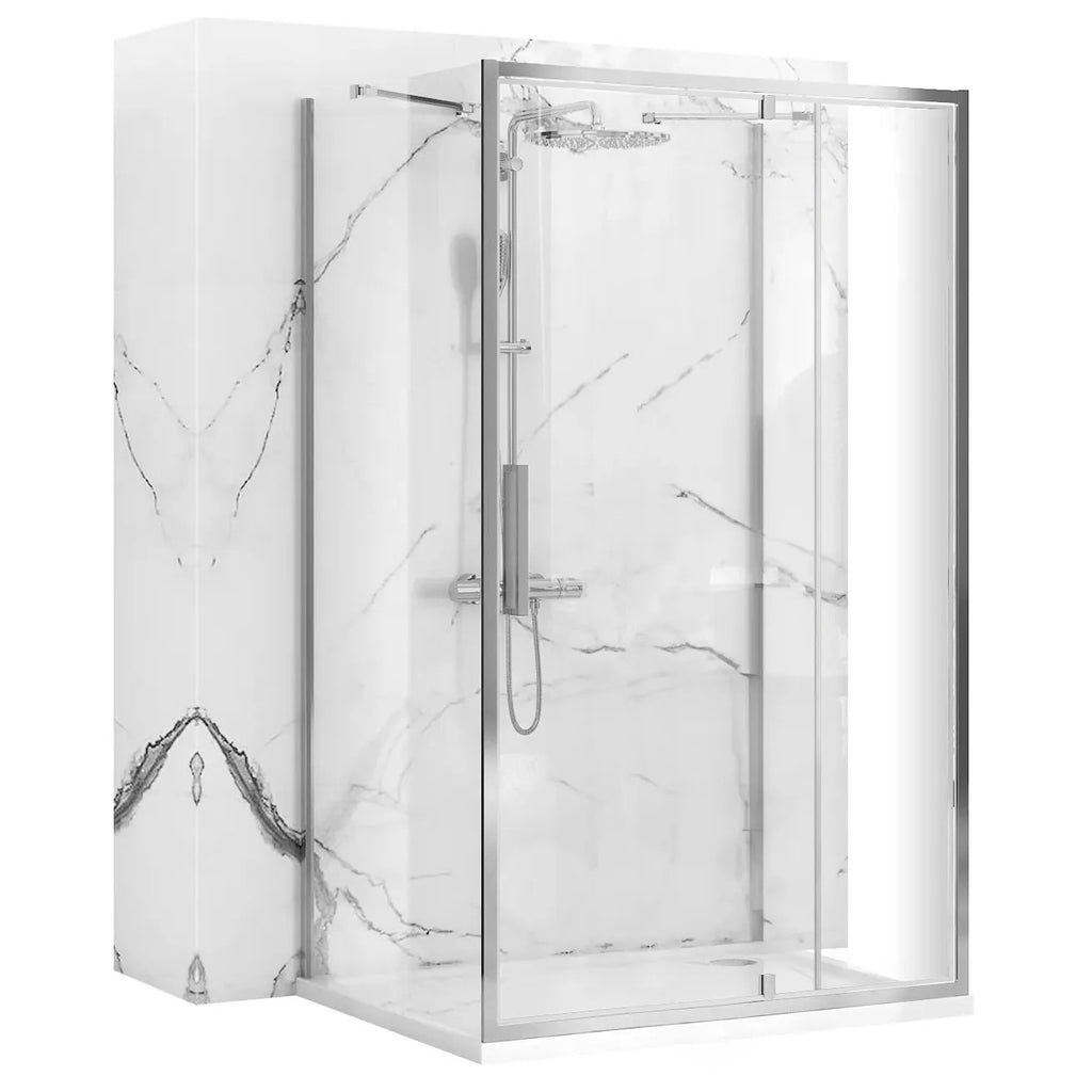 Zuhanykabin REA Rapid Swing Chrome Ajtó:100 X Fal:100 2
