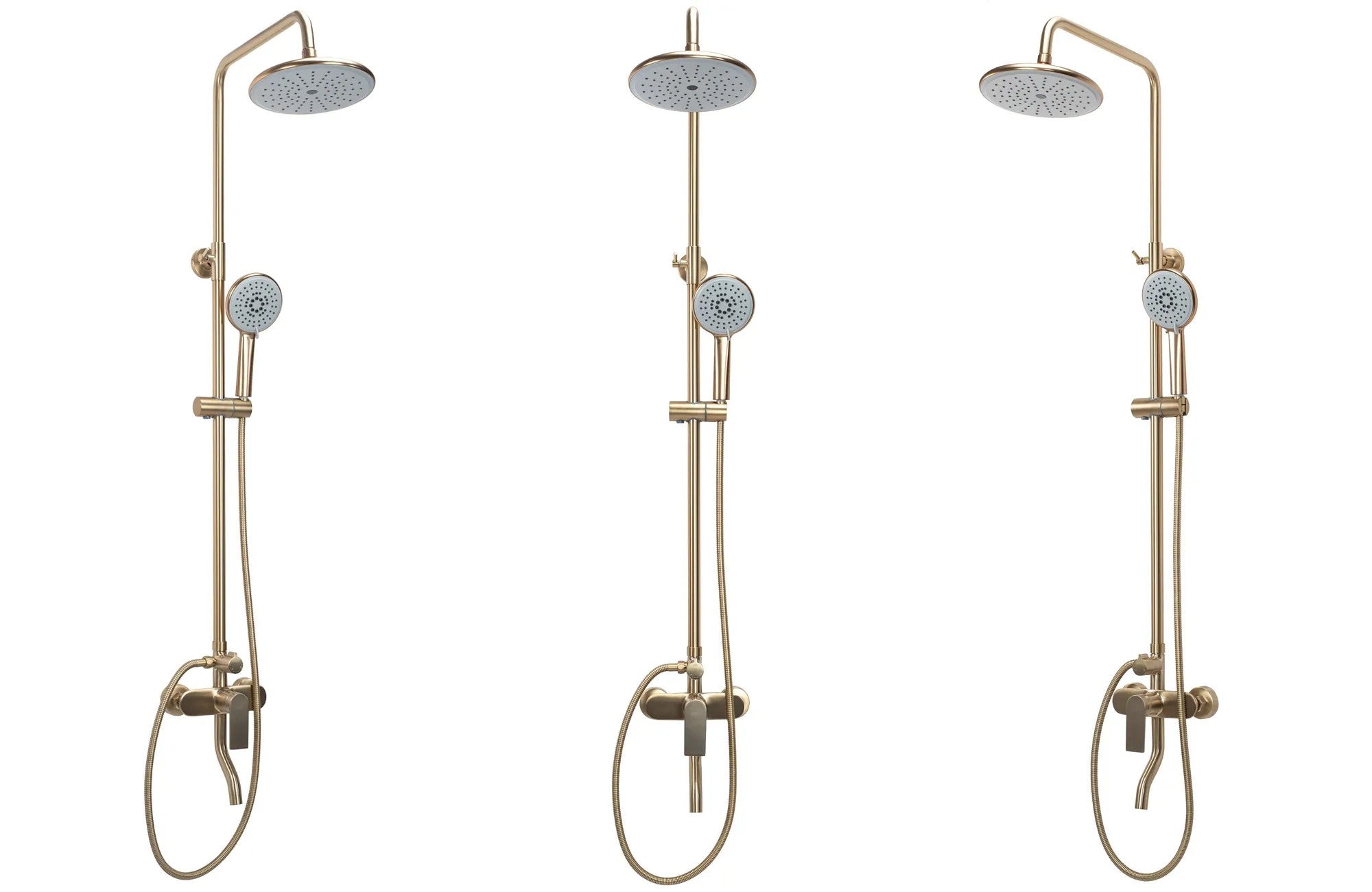 Zuhanyszett Rea VERSO BRUSHED GOLD 2