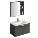 Fürdőszobabútor Szett Mosdóval Mario 60cm Grey 2