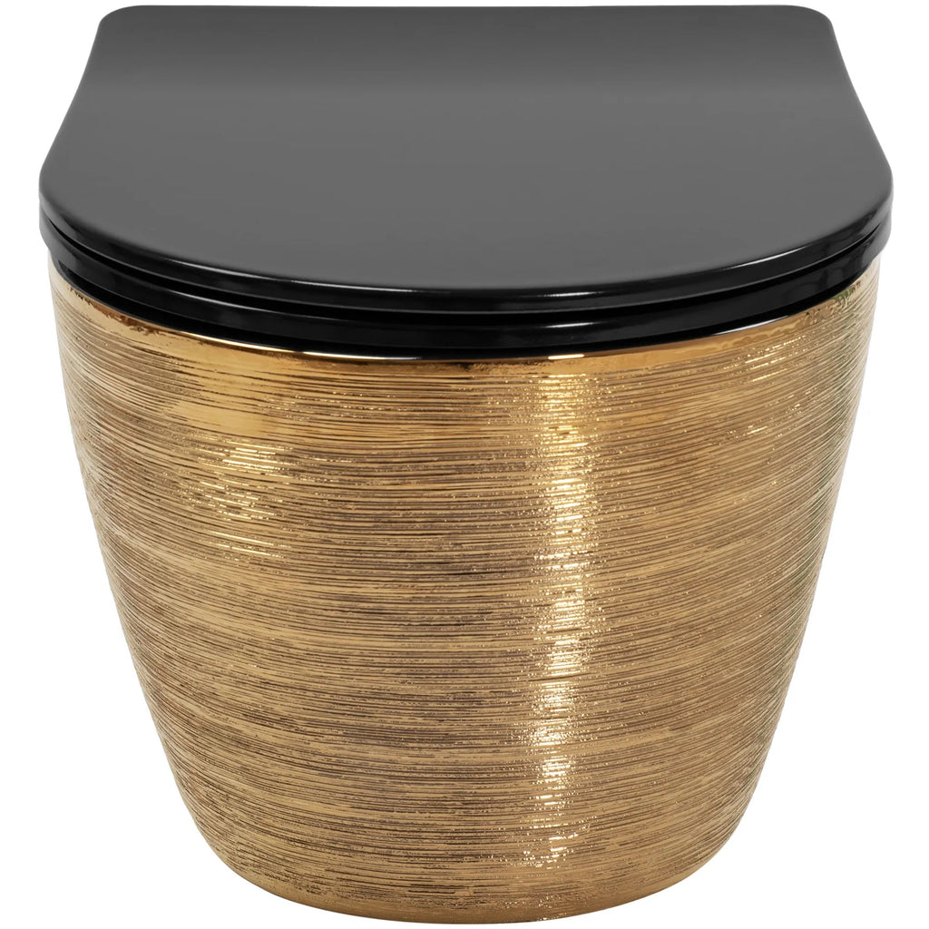 WC Csésze Carlo Flat Brush Gold 2