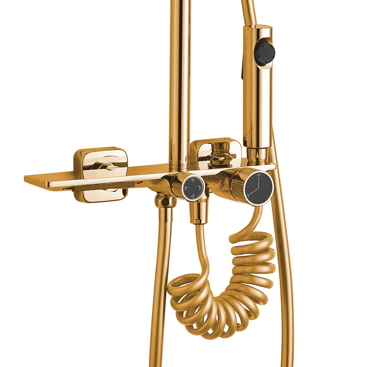 Zuhanyszett REA HELIX Gold 2