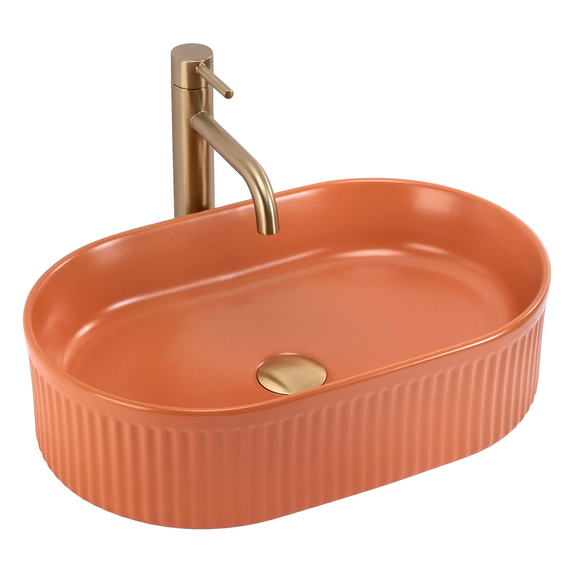 Pultos Mosdókagyló Rea Vanda Cinnamon Matt 2