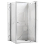 Zuhanykabin Rea Primo Swing 100x100 Chrome 2