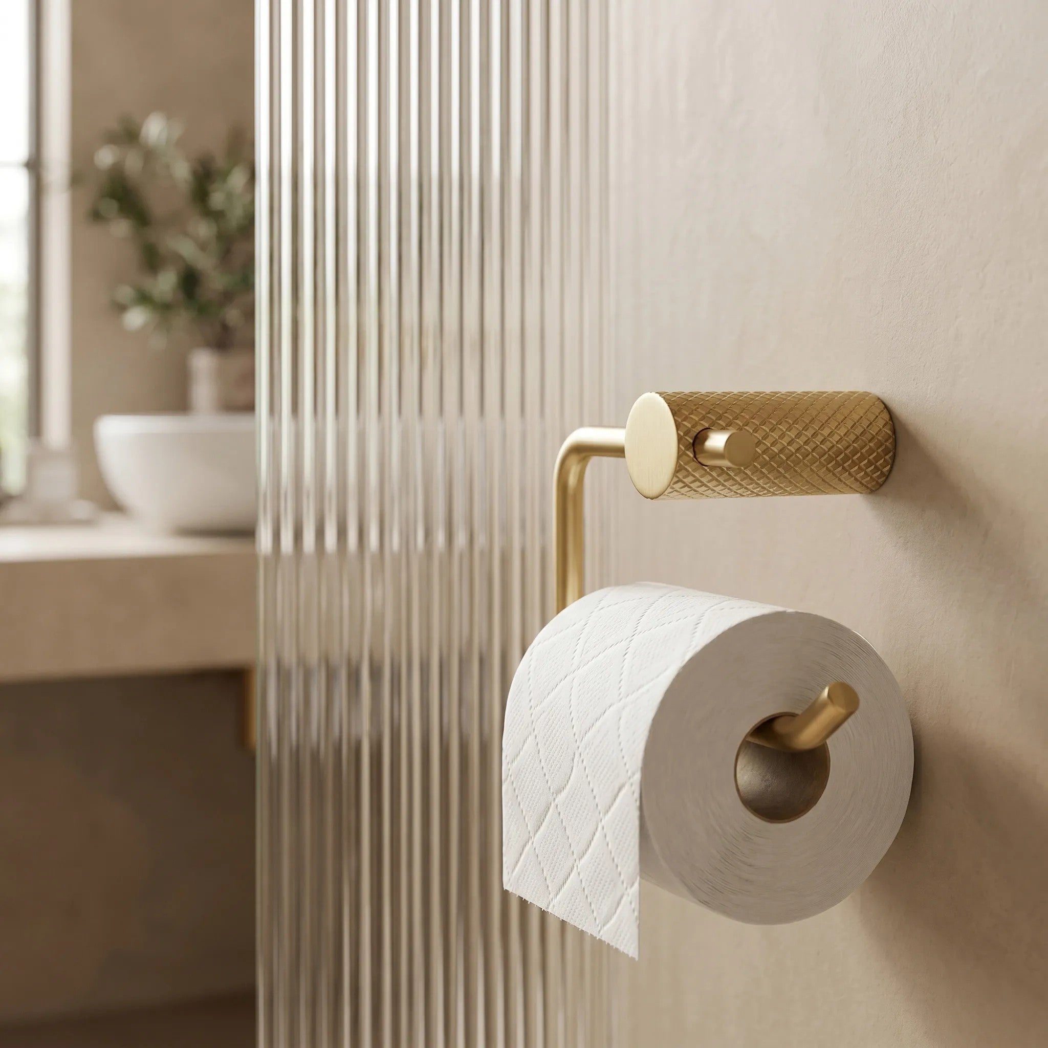 Falra Szerelhető Wc Papír Tartó A62309BG OTTO Brush Gold 2
