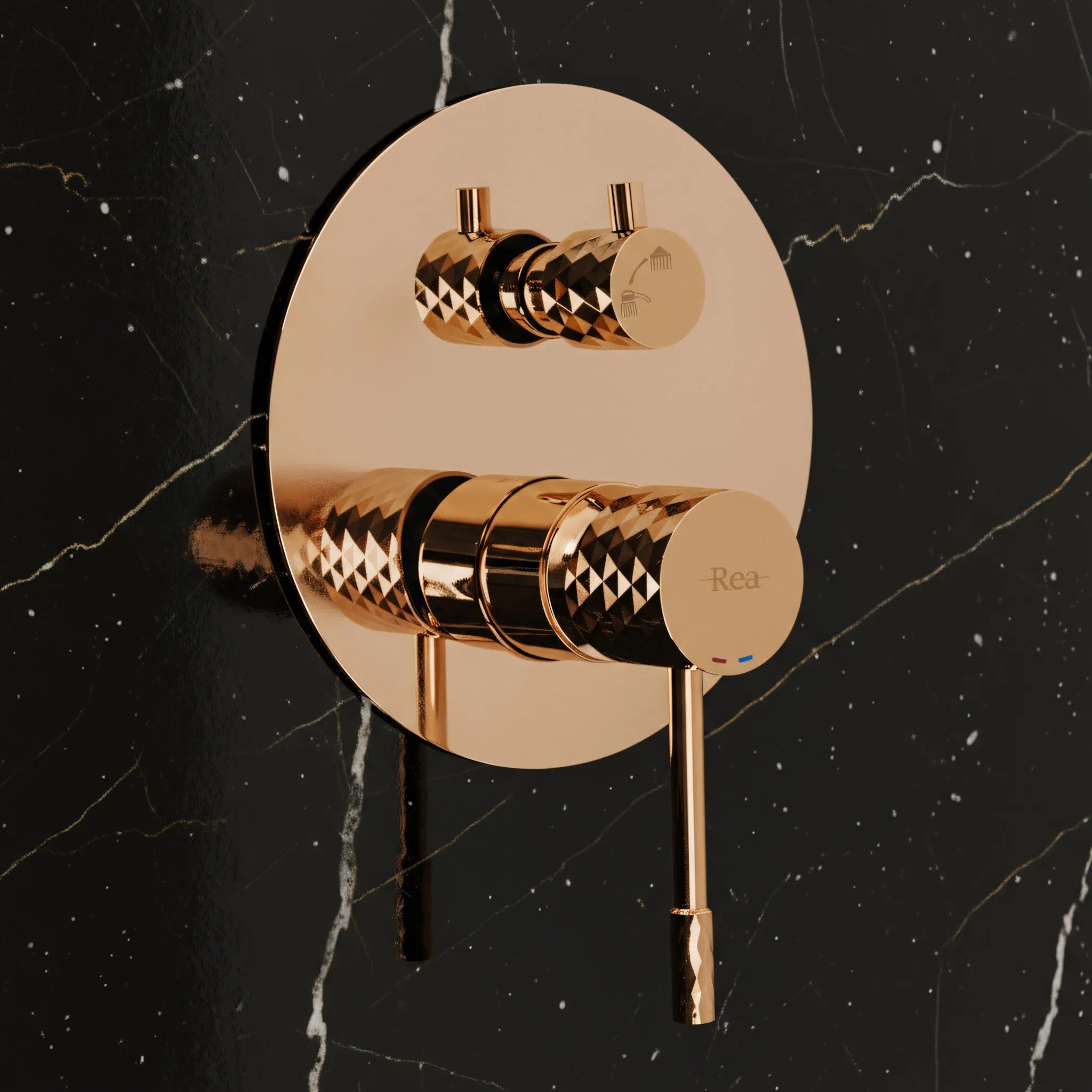 Zuhanyszett Rejtett Rea Lungo Diamond Copper + Box 2