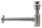 Szifon Click-clack BRUSH NICKLE INOX 2