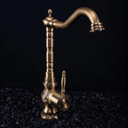 Konyhai Fürdőszobai Csaptelep Rea VENICE Antique Bronze 2