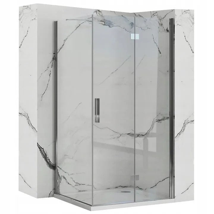 Zuhanykabin Rea Molier Chrom 90x90 2