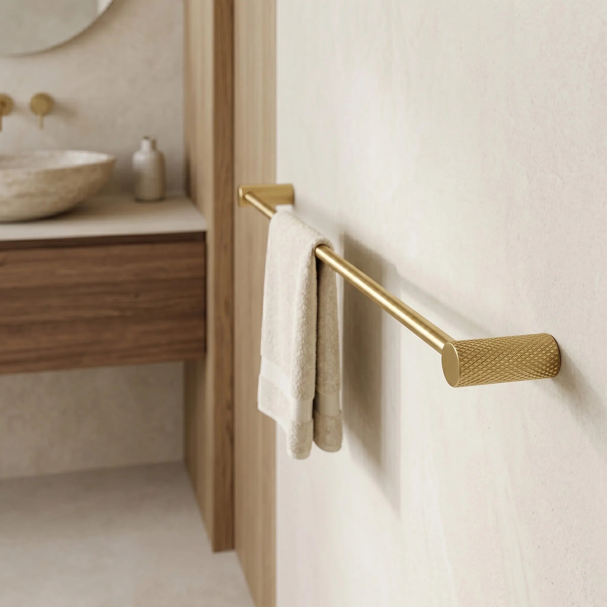 Fürdőszobai Akasztó A62301BG OTTO Brush Gold 2