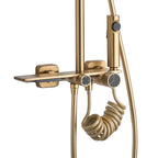 Zuhanyszett REA HELIX Brush Gold 2