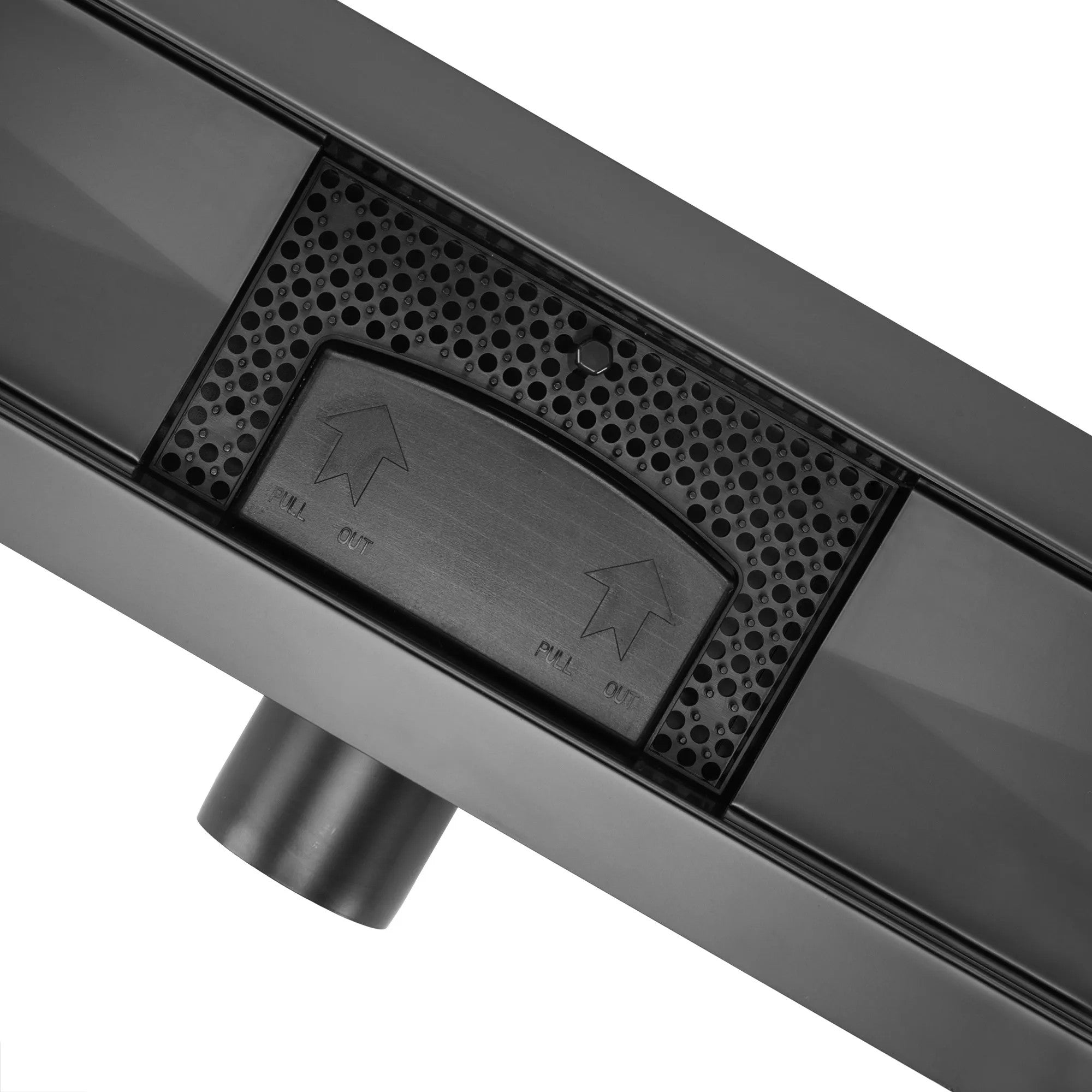 Lineáris Lefolyó Rea Neox Black Matt 50 2