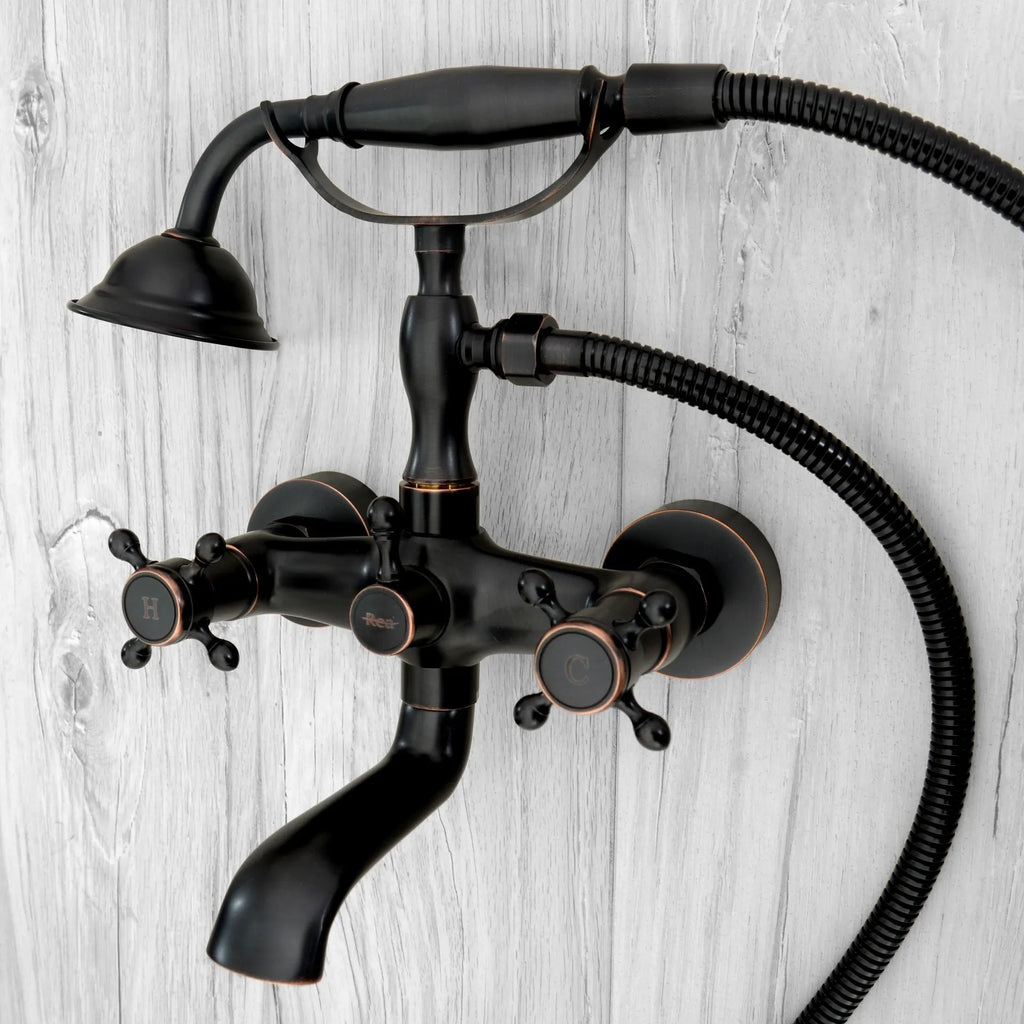 Fürdőkád Csaptelep Rea Retro Old Black 2