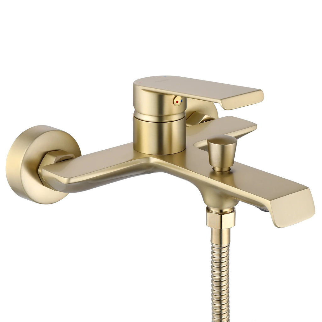 Fürdőkád Csaptelep Hass Brush Gold 2