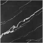Zuhanytálca Bazalt CARRARA BLACK 90x90 2