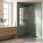 Zuhanyfal Rea Flexi Transparent / Chrome 110 2