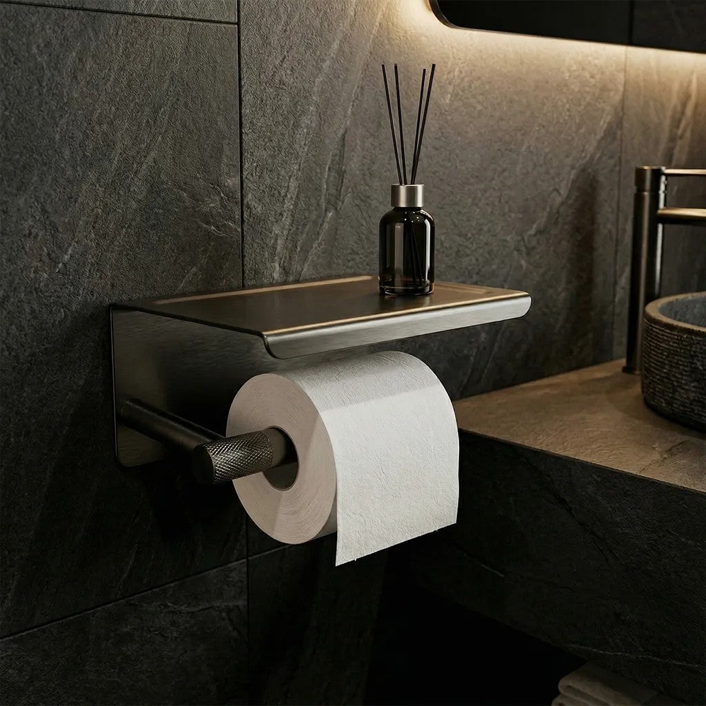 WC-papír Tartó Polccal 6613 Modern Titan 2