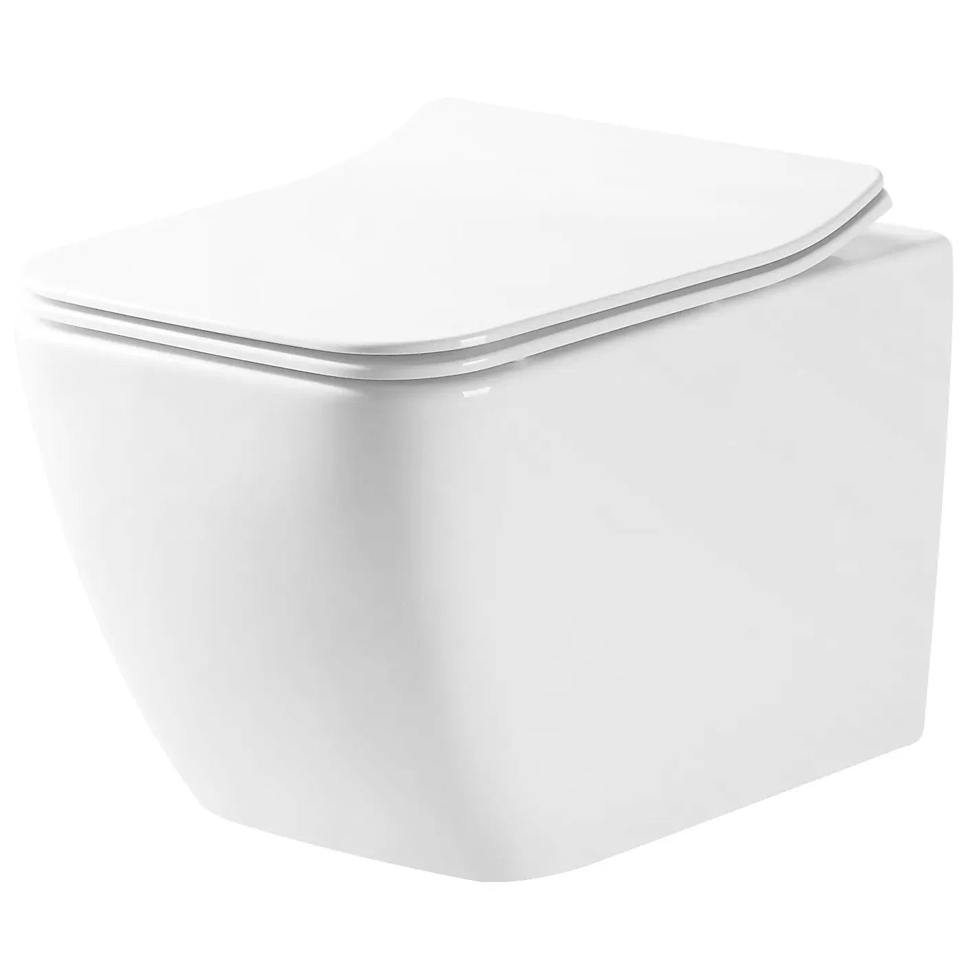 WC Csésze REA MARTIN SLIM RIMLESS DUROPLAST 2