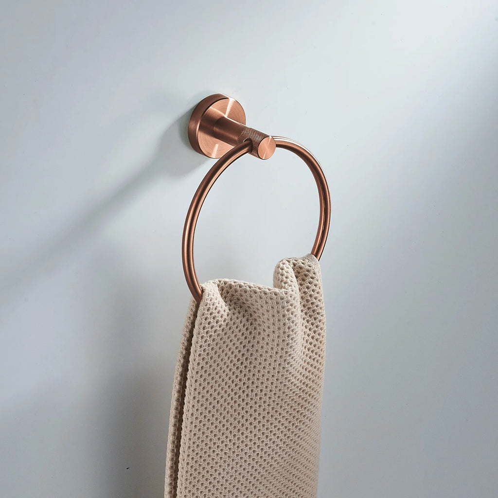 Fürdőszoba Fogas Ring 6610 Modern Brush Copper 2