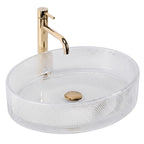 Pultos Mosdókagyló REA Mirella Transparent 2