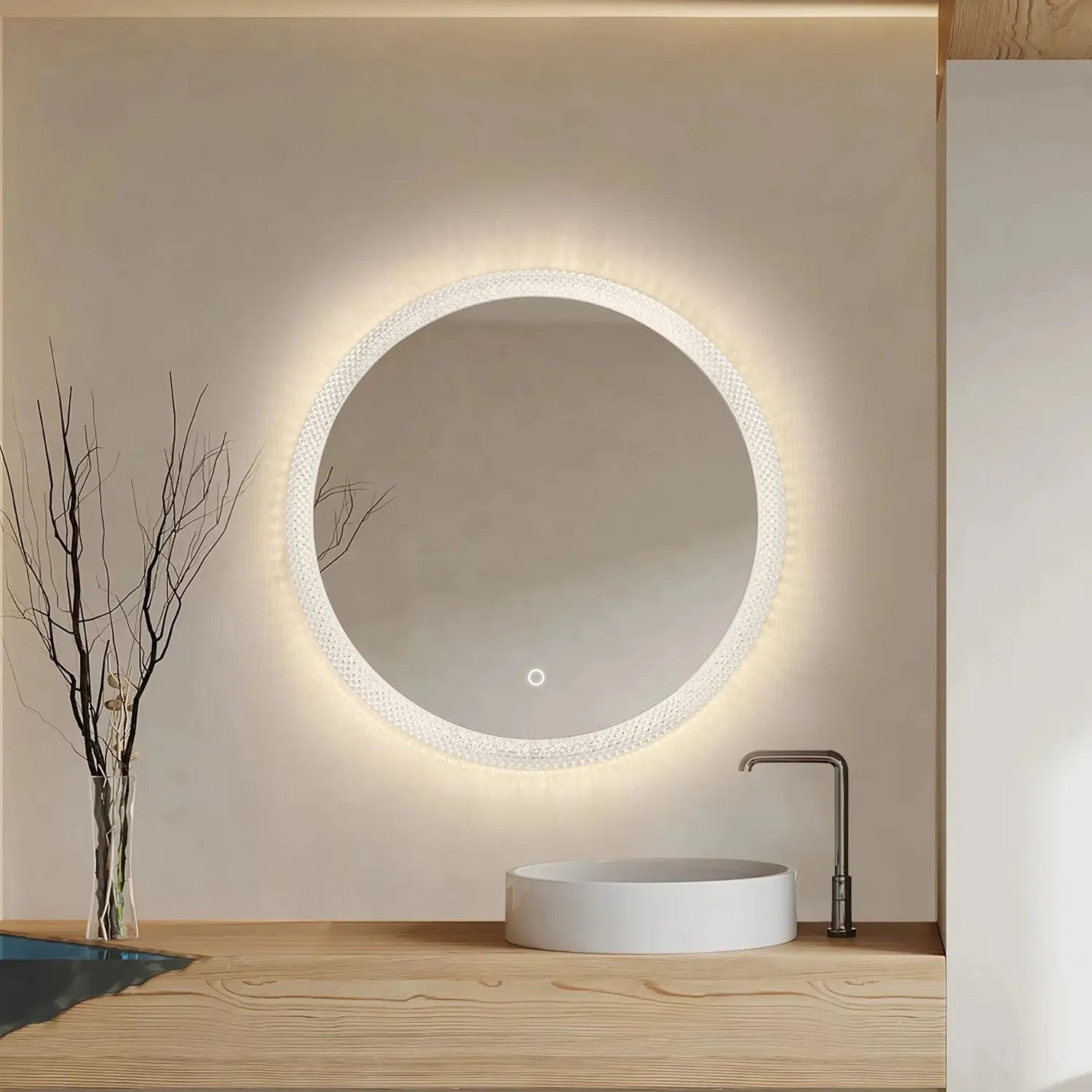 LED Tükör 60cm YH-3563 2