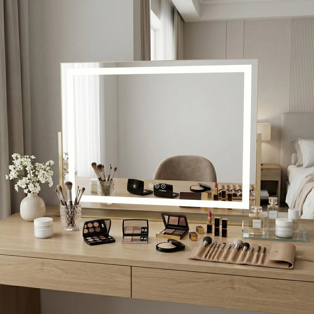 LED Tükör STUDIO L.Gold 58x45 2