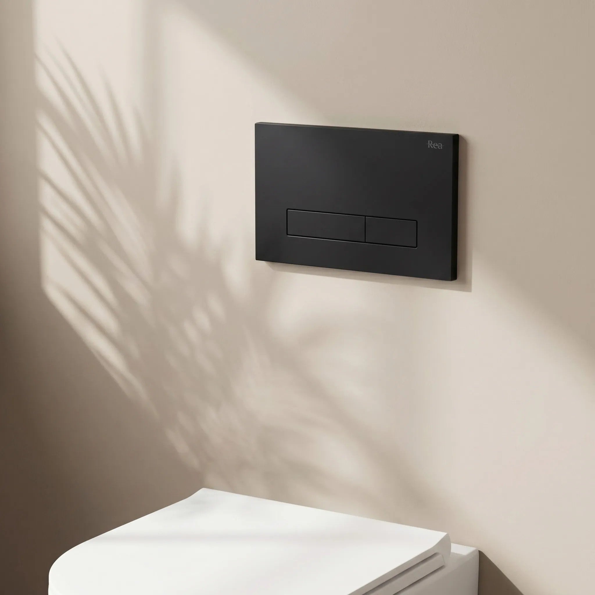 WC Öblítő Gomb Rea HD K011A-Q És Slim 024N Black 2