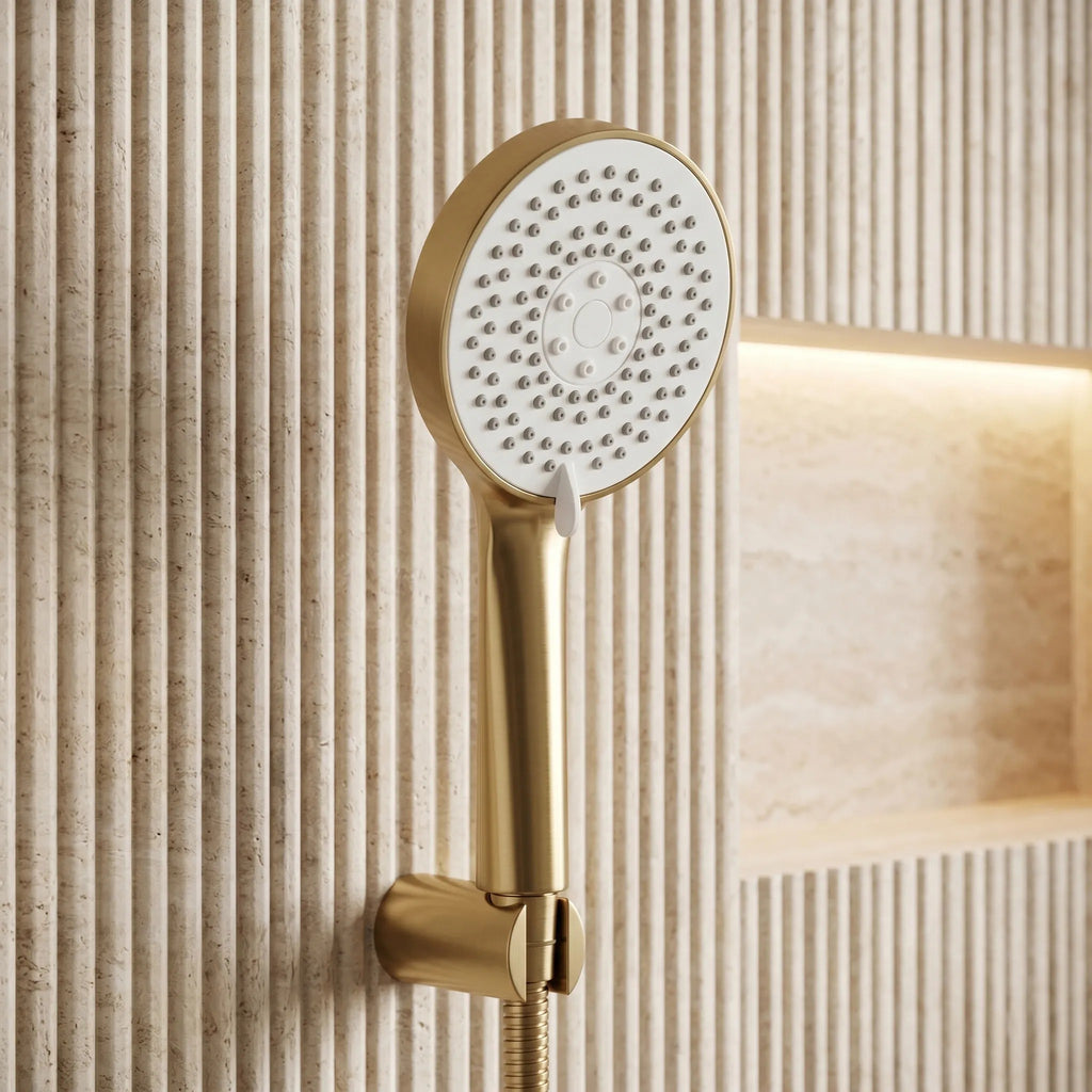 Rea JS-019 Brush Gold Zuhanyfej 2
