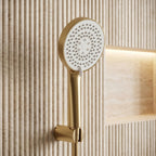 Rea JS-019 Brush Gold Zuhanyfej 2