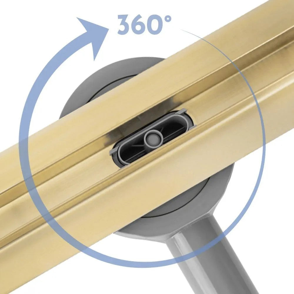 Zuhanylefolyó REA Neox Slim Pro Brush Gold 100 2