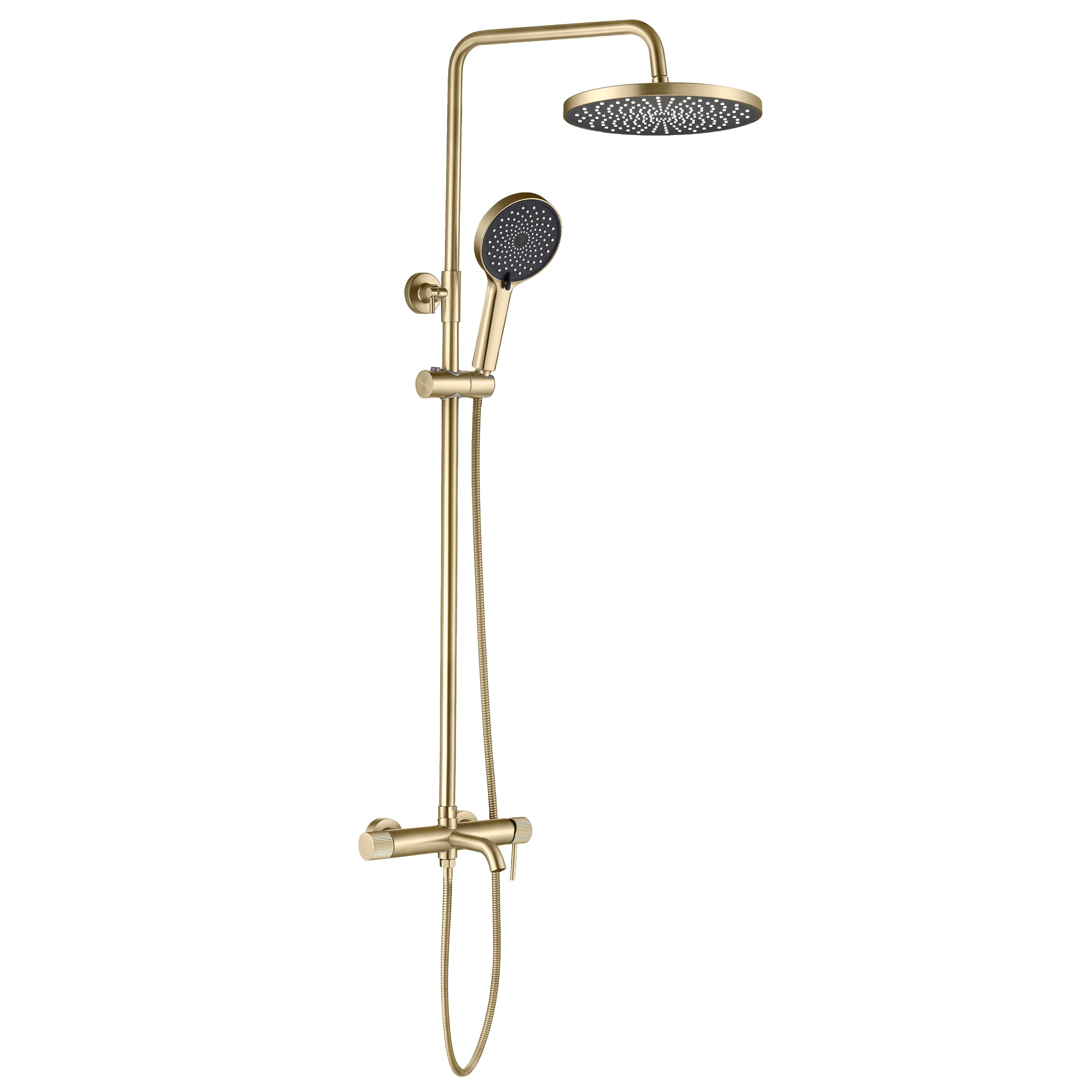 Zuhanyszett Rea Lungo Stripe Brush Gold 2
