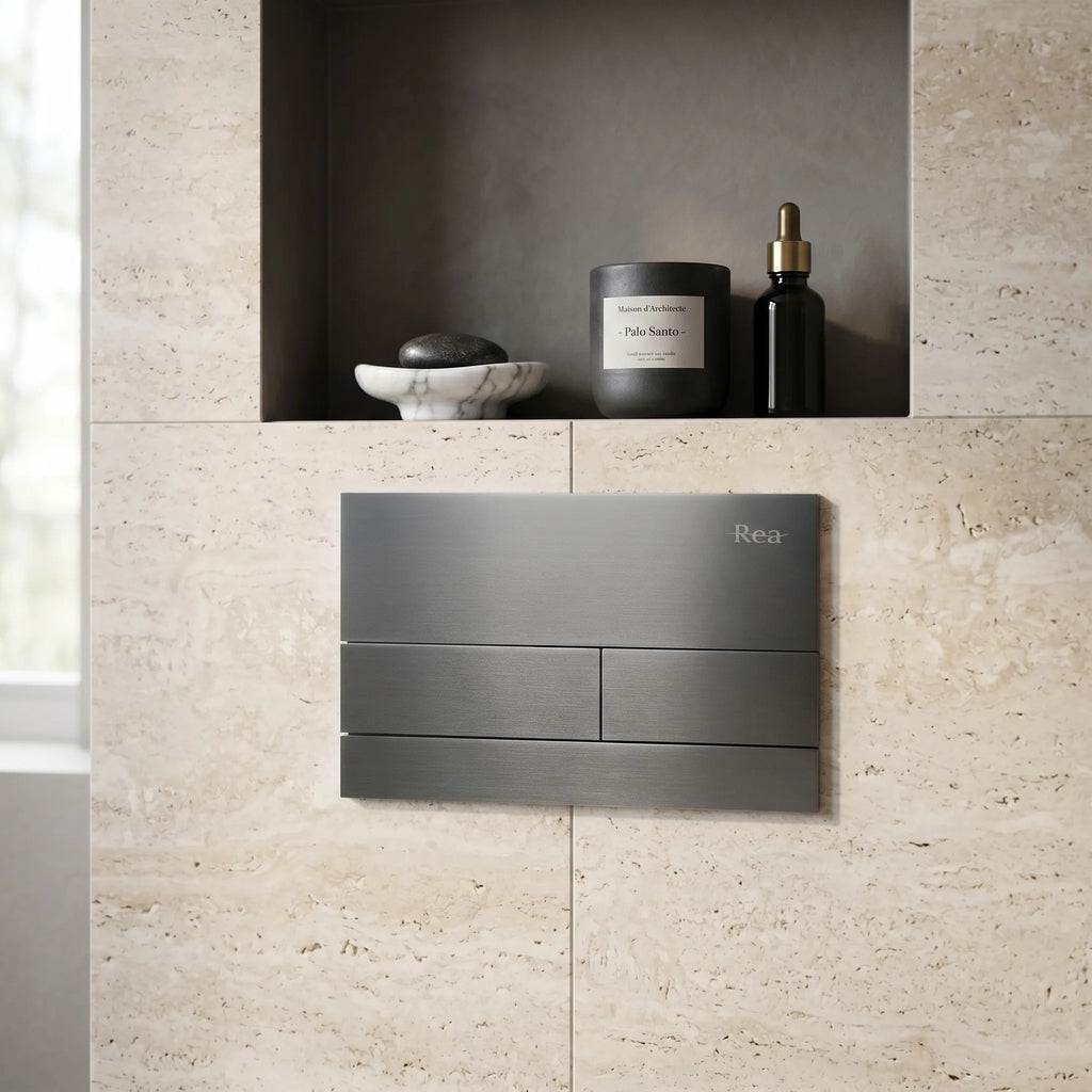 Beépíthető WC Tartókeret Szett Slim 024N T Titan Nyomólappal 2