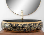 Pultos Mosdó Rea Meryl Black / Gold 2