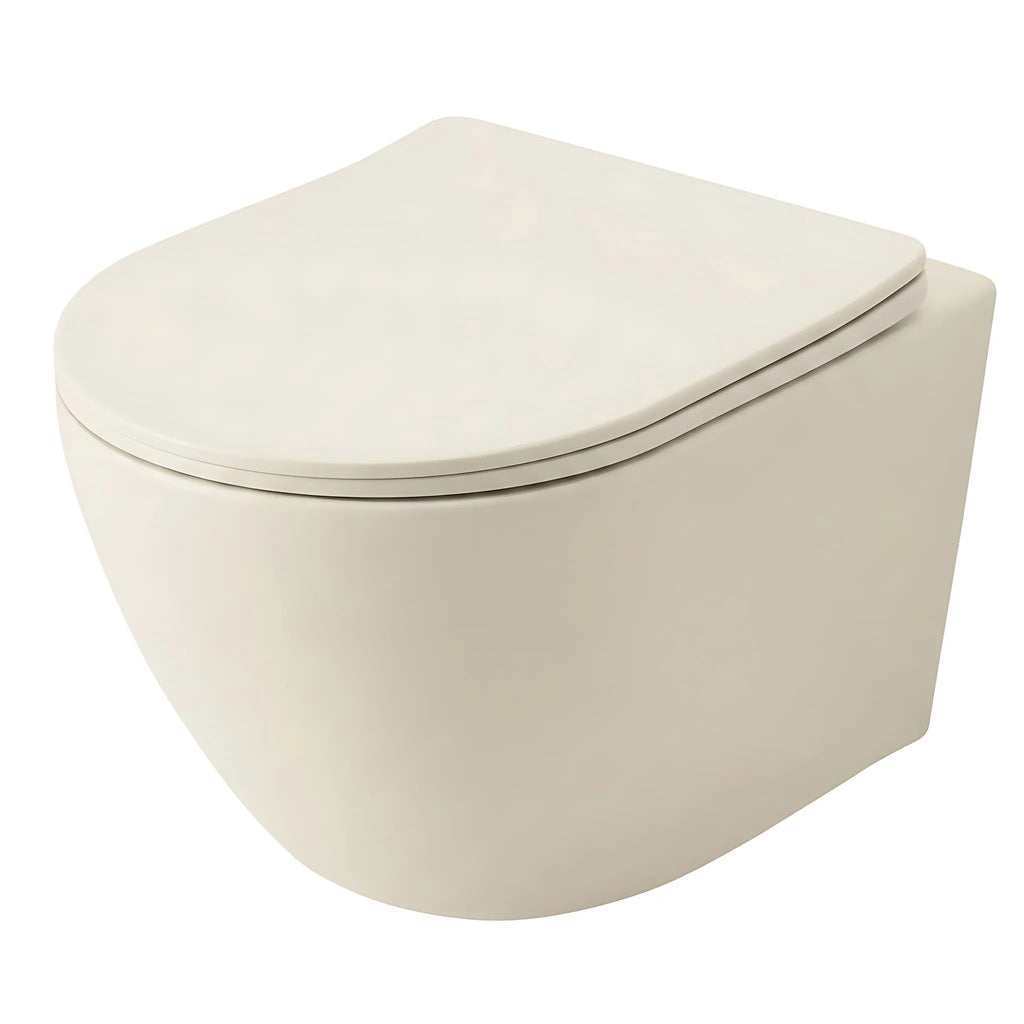 Felfüggesztett WC-csésze REA Focus Tornado Creme 2