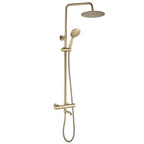 Termosztátos Zuhanyszett Lungo Diamond Gold 3