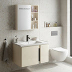 Fürdőszobabútor Szett Mosdóval Tula 60cm Beige 3