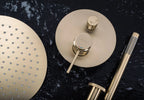 Zuhanyszett Rejtett Rea Lungo Grip Gold Brush + Box 3