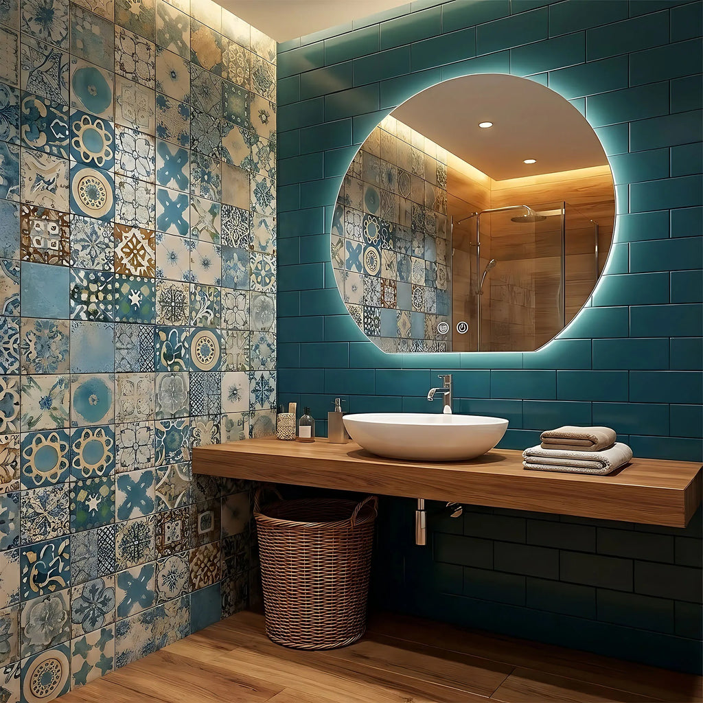 LED Tükör 80cm Fabio 3