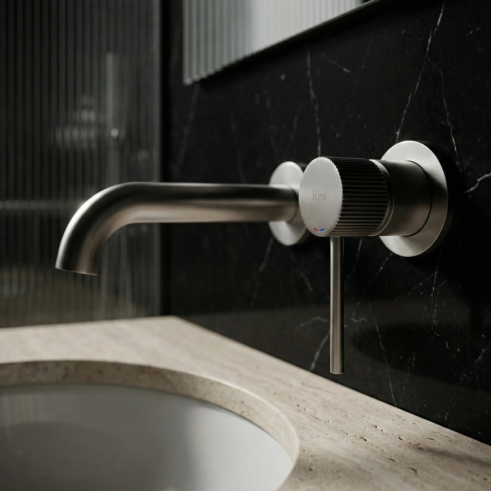 Falra Szerelhető Csaptelep Rea Lungo Stripe Brush Nickel 3