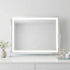 LED Tükör STUDIO White 58x45 3