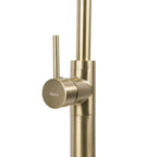 Szabadon Álló Mosdócsaptelep Rea Lungo Brush Gold 3
