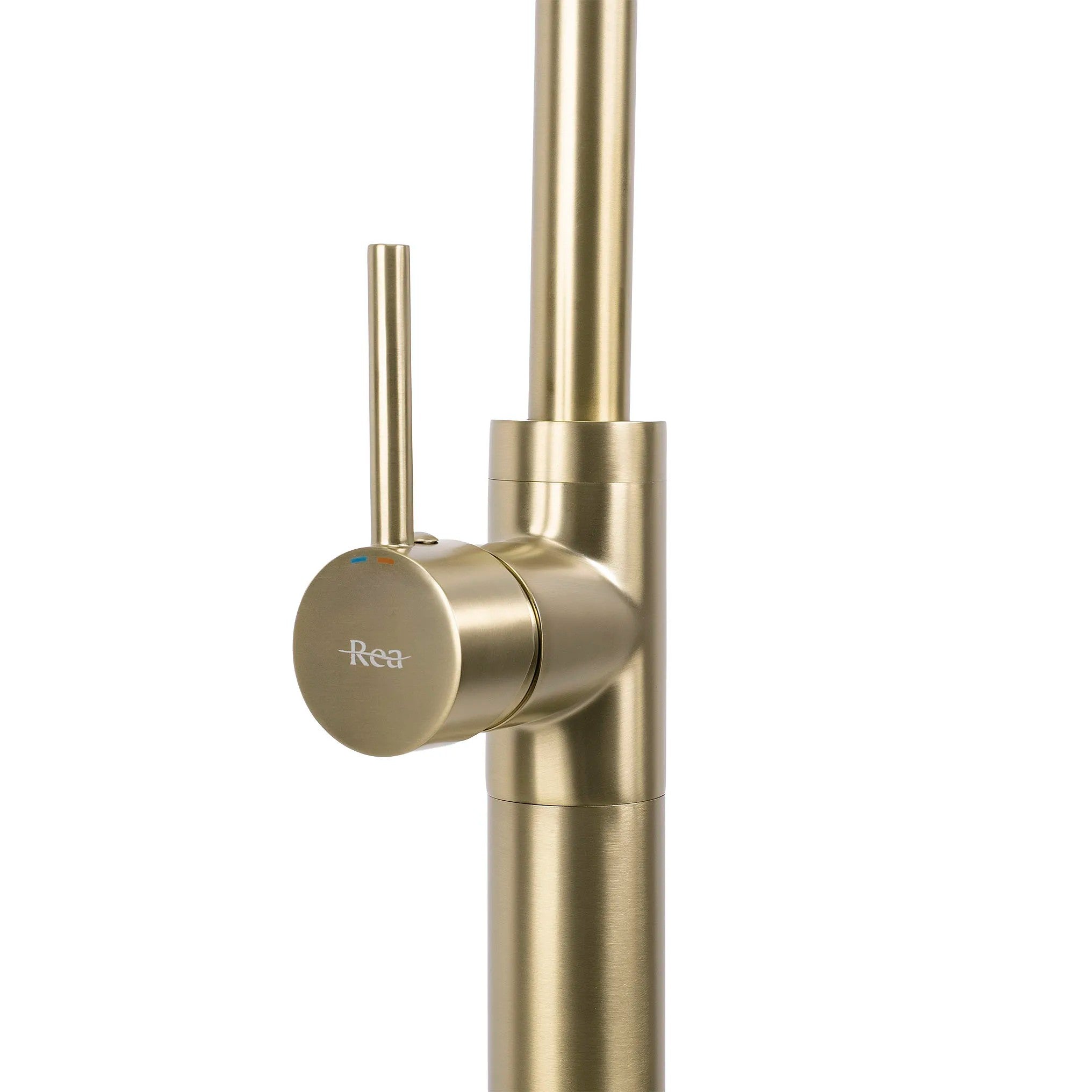 Szabadon Álló Mosdócsaptelep Rea Lungo Brush Gold 3