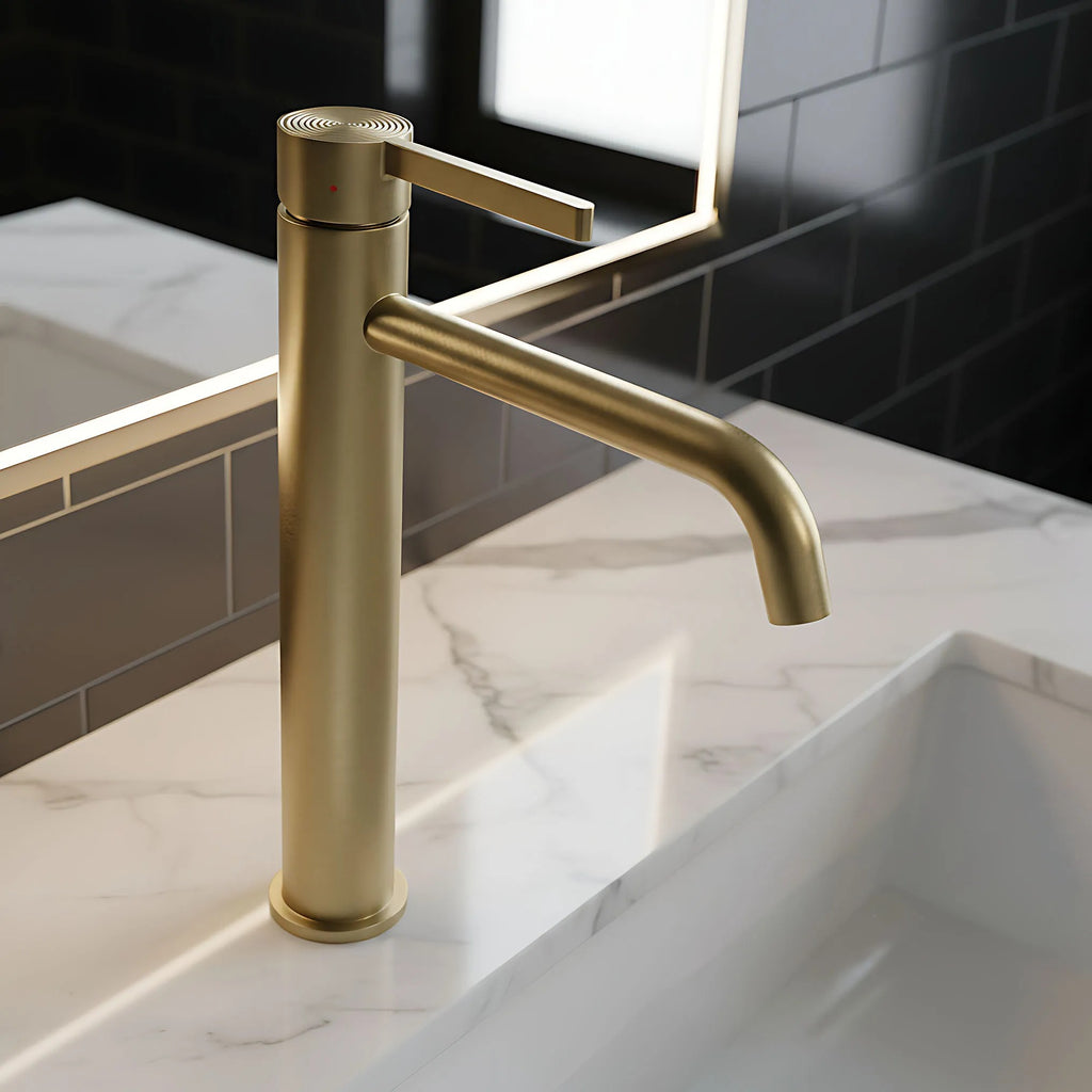 Fürdőszobai Csaptelep Rea Foster Brush Gold High 3