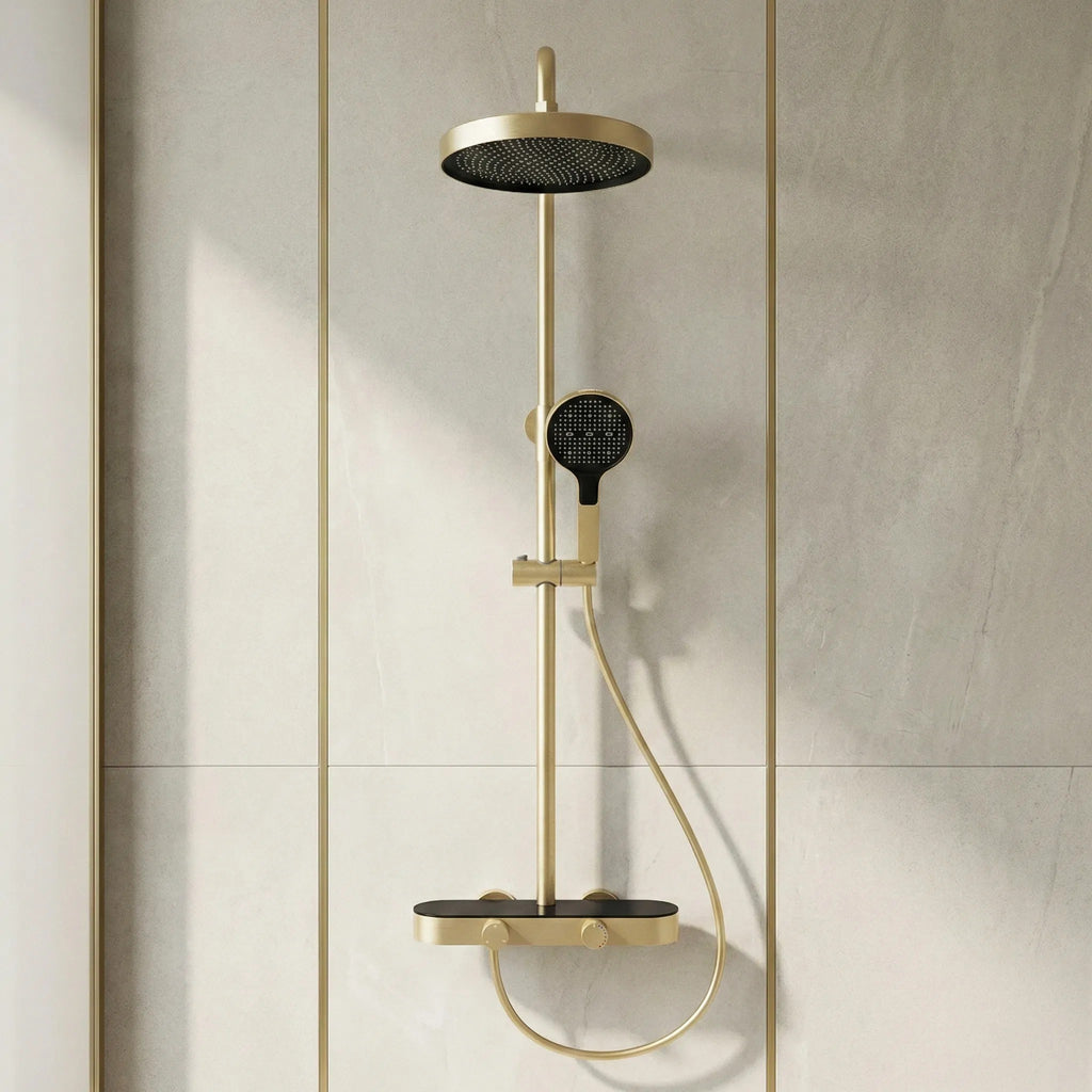 Zuhanyszett Rea Creo Brush Gold 3