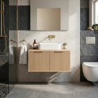 Mosdószekrény Rea Core 80cm Beige 3