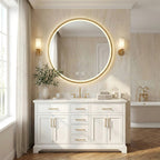 LED Tükör 80cm MMJ BRUSH GOLD 3