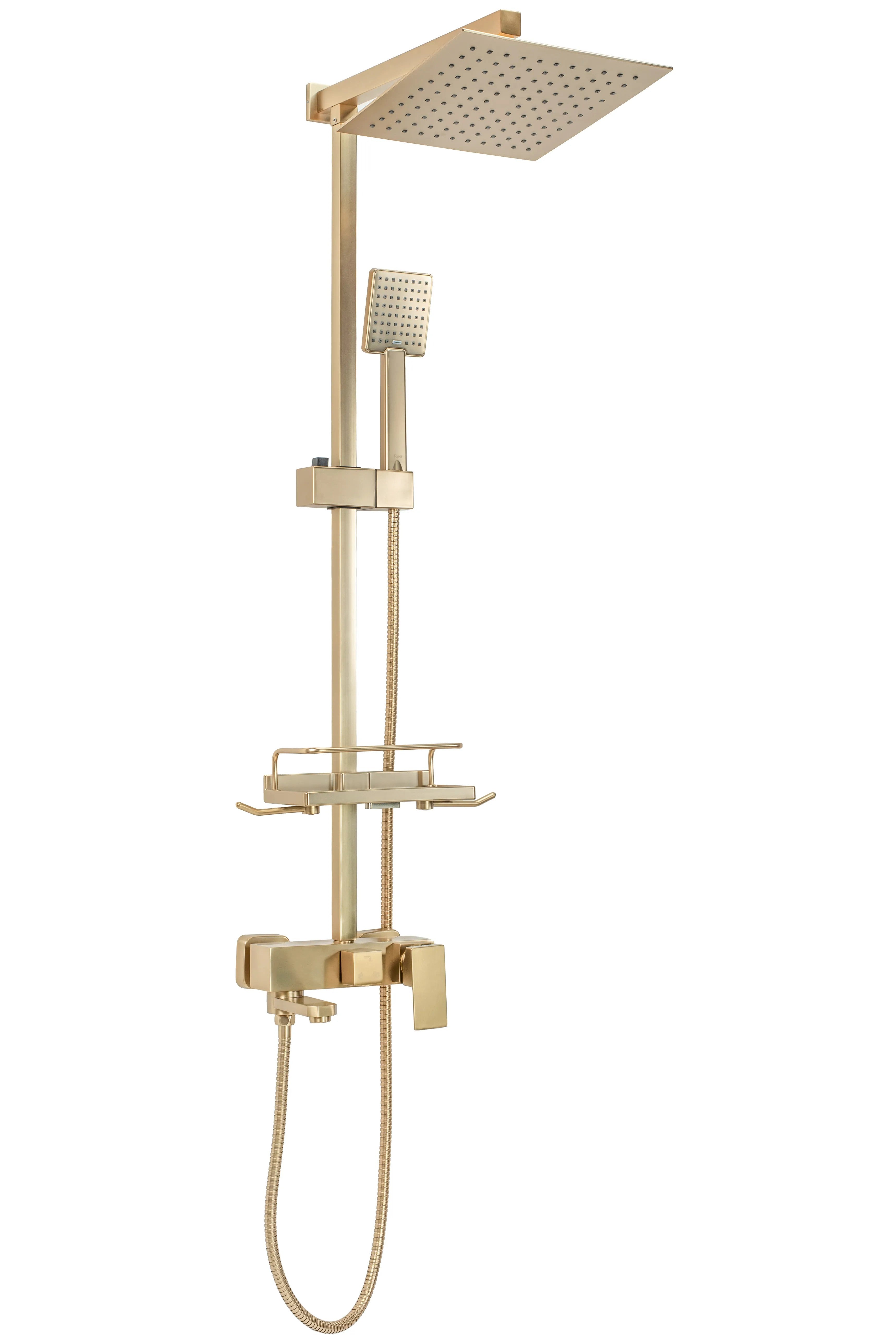 Zuhanyszett REA JACK BRUSHED GOLD 3