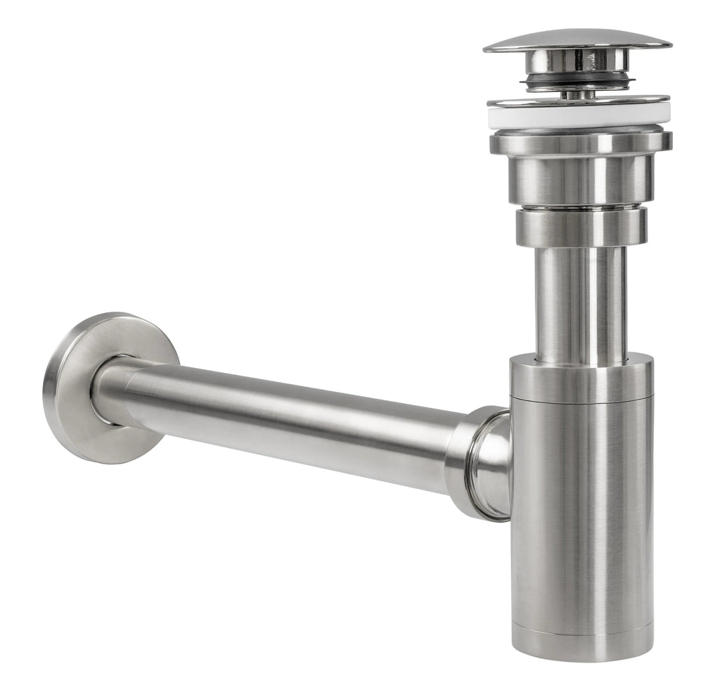 Szifon Click-clack BRUSH NICKLE INOX 3