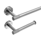 Fürdőszobai Kiegészítő Szett GRID Brush Nickel 4 Darabos 3