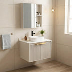 Fürdőszobabútor Szett Pulttal Marti 60cm Beige 3