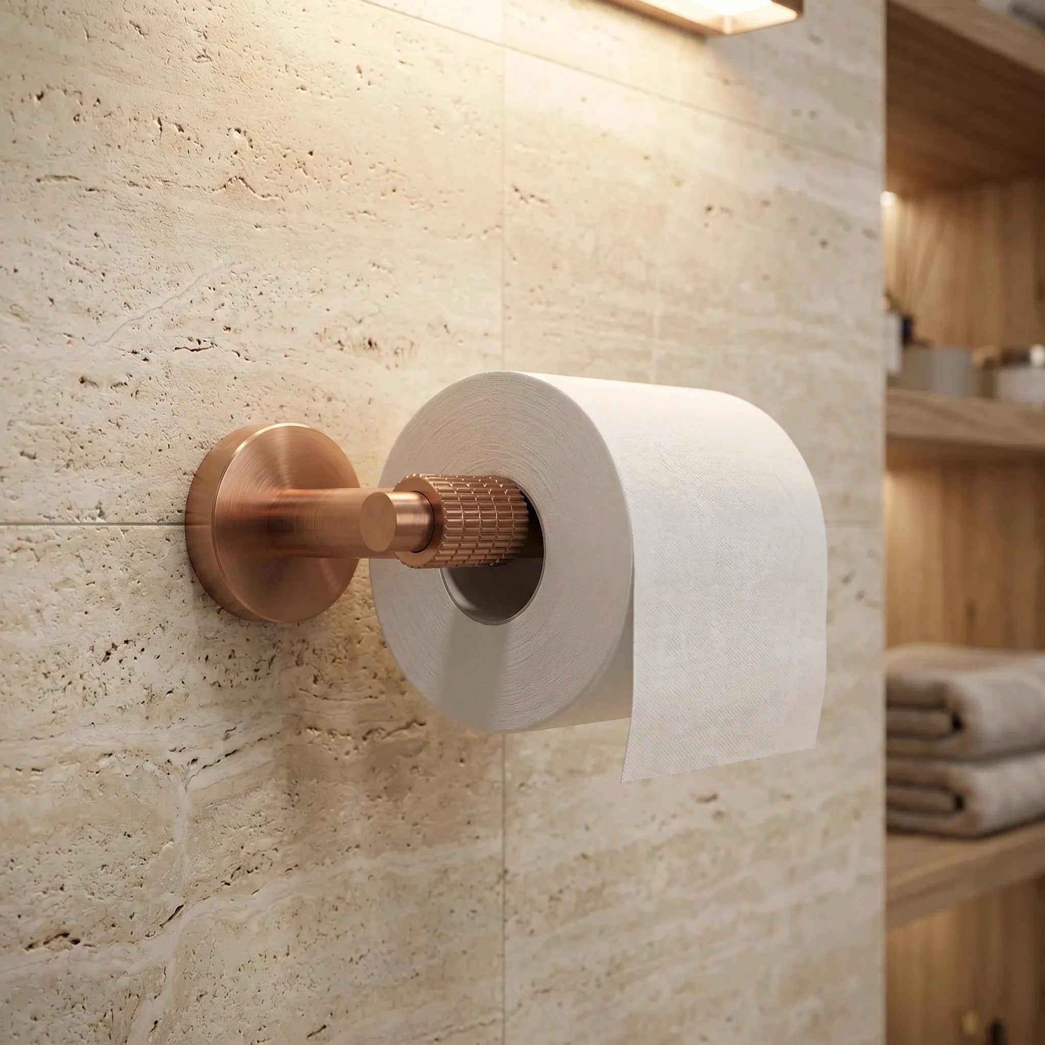 Falra Szerelhető Wc Papír Tartó 29105 Riwon Brush Copper 3